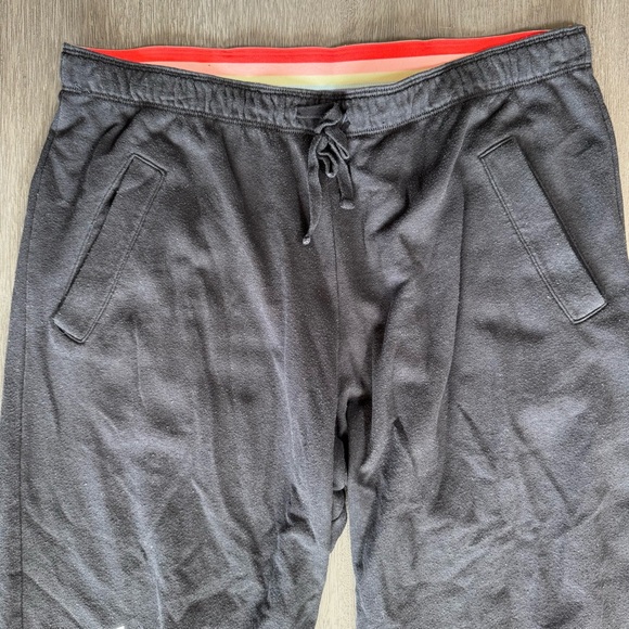 Y2K 2000’s PINK VE Victoria’s Secret Sweatpants Black White L - Picture 3 of 12